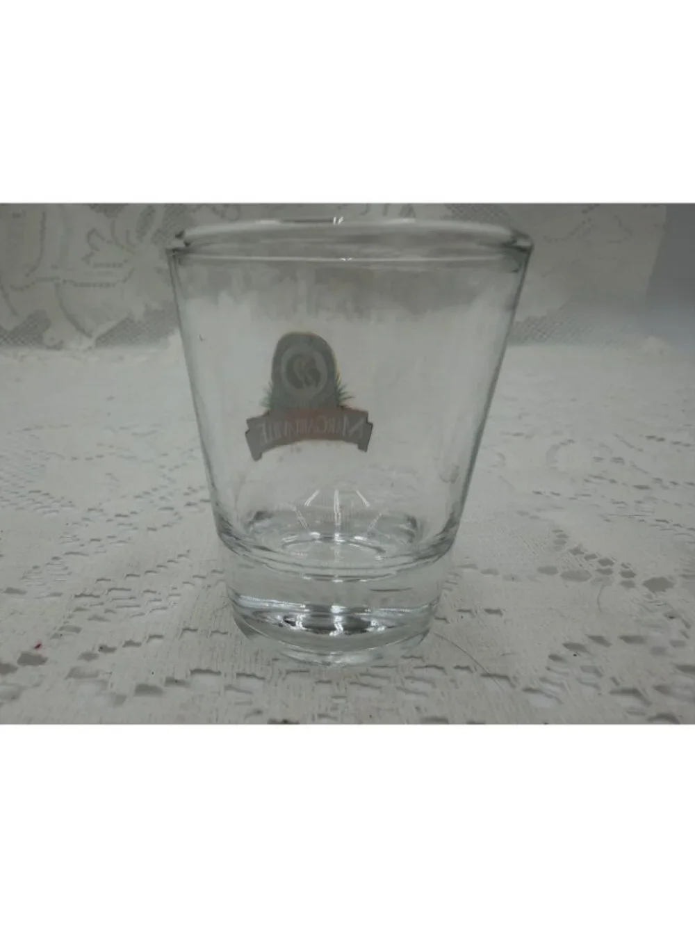 National Finals Rodeo Shot Glasses 2 Oz Clear Logo Barware 2004 2009